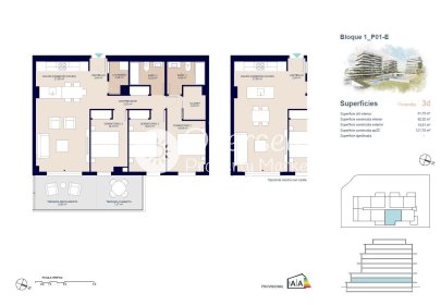 New Build - Apartment / flat -
Villajoyosa - Playa del Torres