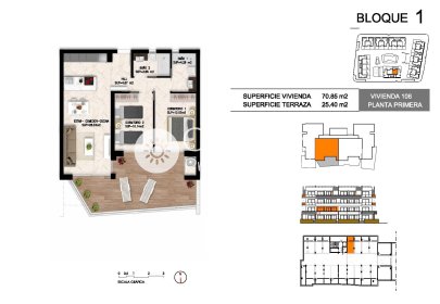 New Build - Apartment / flat -
Orihuela Costa - Los Altos