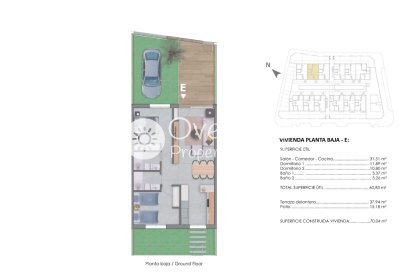 Nieuwbouw Woningen - Bungalow -
Pilar de la Horadada - pueblo