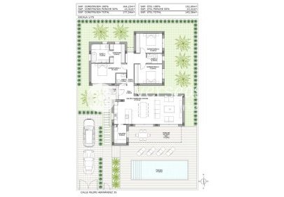New Build - Villa -
Benijofar - Polideportivo