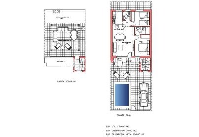 New Build - Townhouse -
Fuente Alamo - La Pinilla