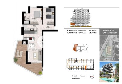 Neue Gebäude - Wohnung -
Guardamar del Segura - Puerto