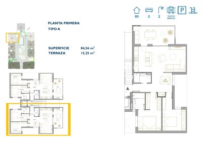 Neue Gebäude - Wohnung -
San Pedro del Pinatar - Pueblo