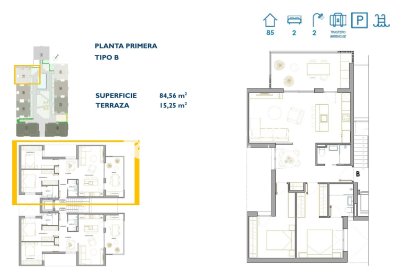 Neue Gebäude - Wohnung -
San Pedro del Pinatar - Pueblo