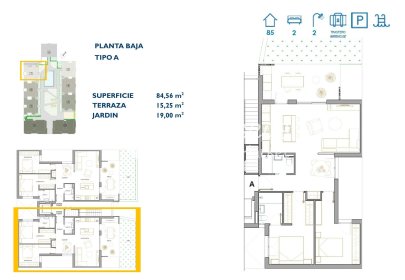 Neue Gebäude - Wohnung -
San Pedro del Pinatar - Pueblo