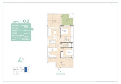 Obra nueva - Apartamento / piso -
Los Alcazares - Serena Golf